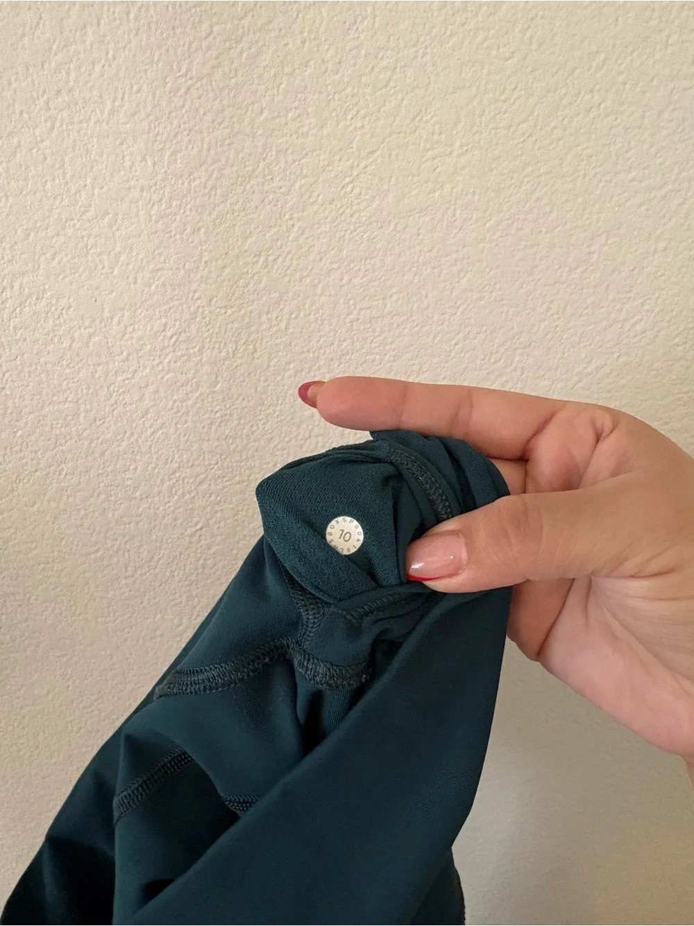 lululemon athletica Teal High-Rise Mesh Panel Leggings